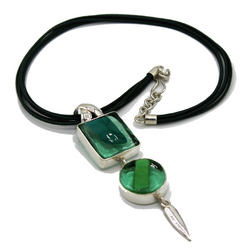 COLLANA MURANO VERDE