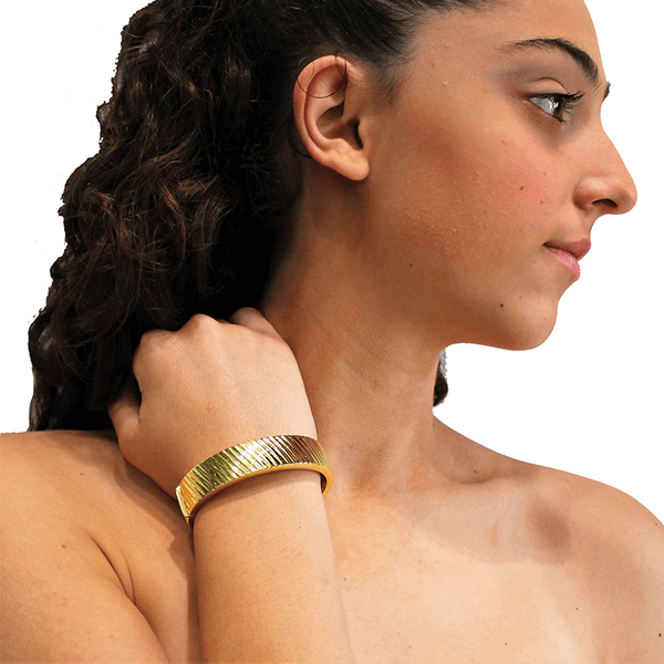 BRACCIALE ORO 18 CARATI RIGIDO